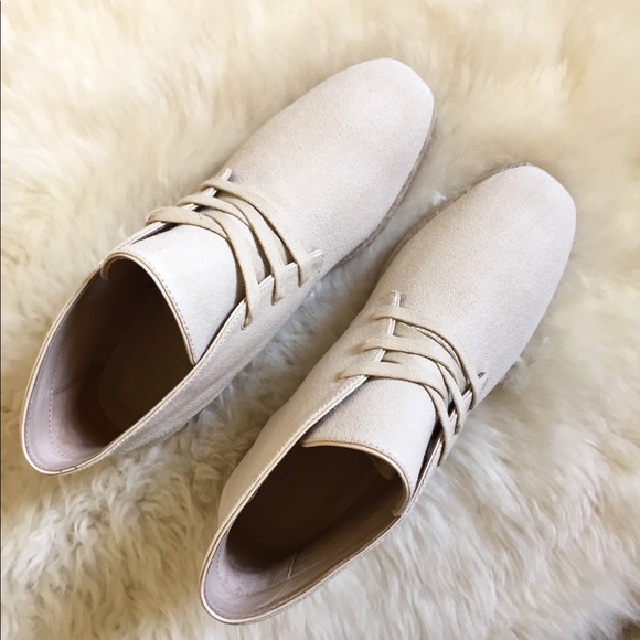 Tory Burch Rio Lace Up Espadrille Canvas Bootie - Picture 4 of 7